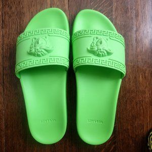 Versace Men's Rubber Pool Slides
